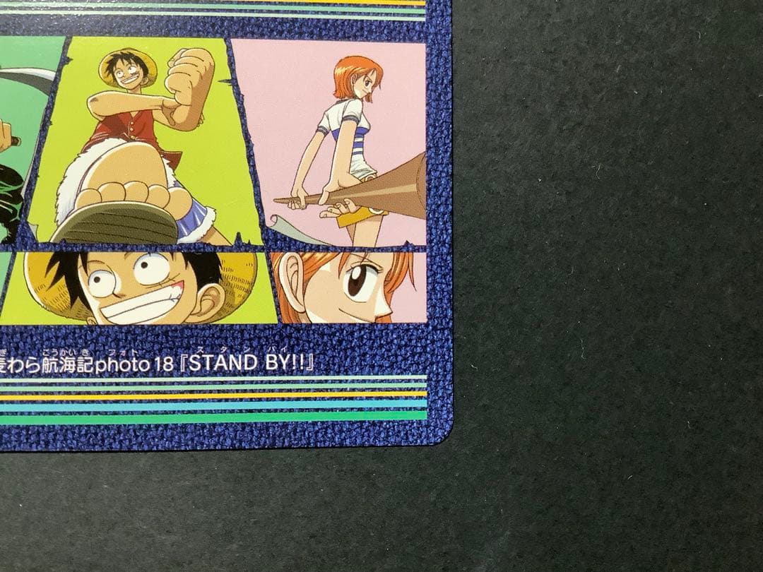 One Piece Visual Adventure Carddass 18 Stand By Japanese trading card from 2000 in excellent condition