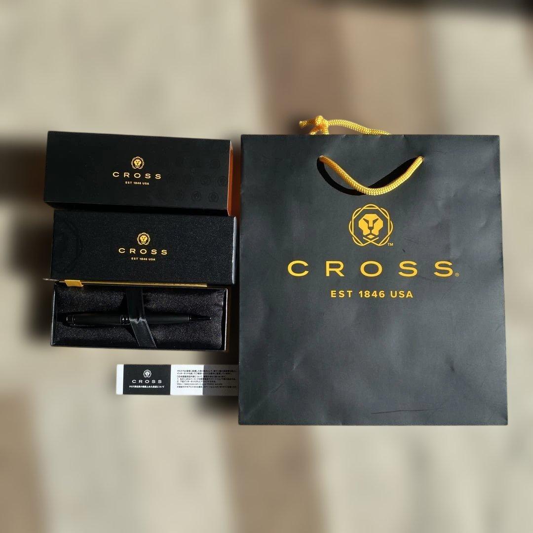 Cross Black Ballpoint Pen with Case - USA Import
