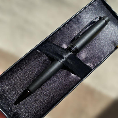 Cross Black Ballpoint Pen with Case - USA Import