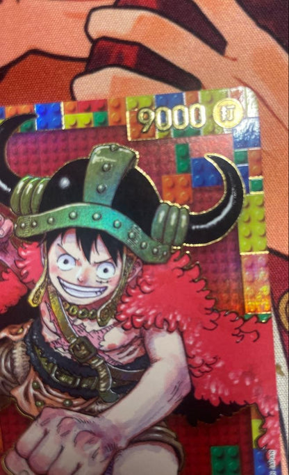 One Piece Monkey D. Luffy OP05 SR Japanese trading card in original condition, Japan import