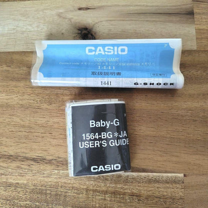 Casio G-Shock x Baby-G 1997 Angel and Demon Rubber Collection Limited Edition Watch — Japan Import