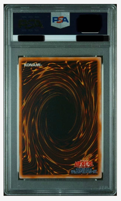 Yugioh Duelist Legend Tsurupurun trading card graded PSA 9 from Japan import