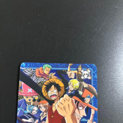 One Piece Monkey D. Luffy OP127 Hyper Battle Trading Card from Japan import showing front art and details