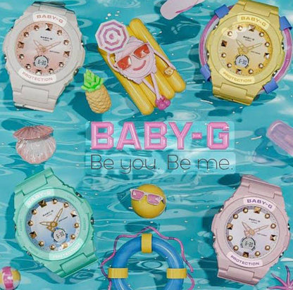 Casio Baby-G Digital Watch Mint Green Model BGA-320-3A — Japan Import