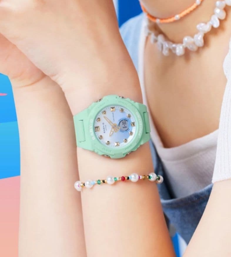 Casio Baby-G Digital Watch Mint Green Model BGA-320-3A — Japan Import