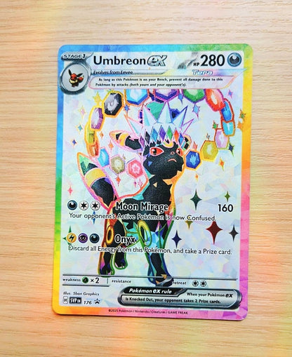 Pokemon Blisseyex Promo Terralastal Festivalex English version trading card with black core in Grasp Shop condition A
