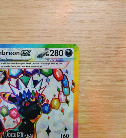 Pokemon Blisseyex Promo Terralastal Festivalex English version trading card with black core in Grasp Shop condition A