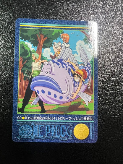 One Piece Carddass Visual Adventure 90 Japanese trading card in good condition