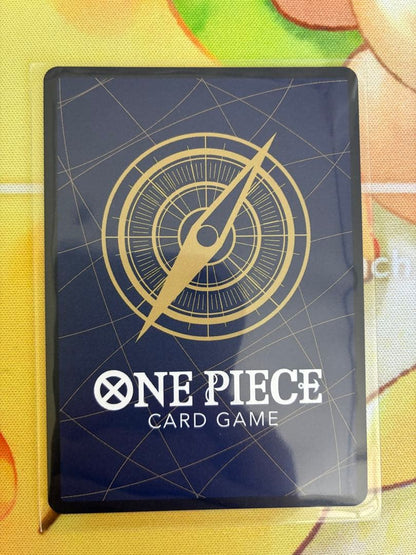 Ace Sabo Luffy One Piece OP13-007 Parallel trading card in protective sleeve Japan import