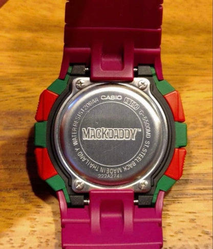 Casio G-Shock MACKDADDY Colorful Watch with Alarm and Chronograph