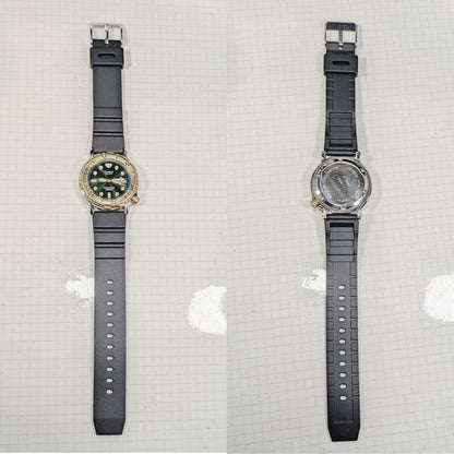 Casio Dive MD718 Men’s Watch Battery and Band Replaced - Japan Import