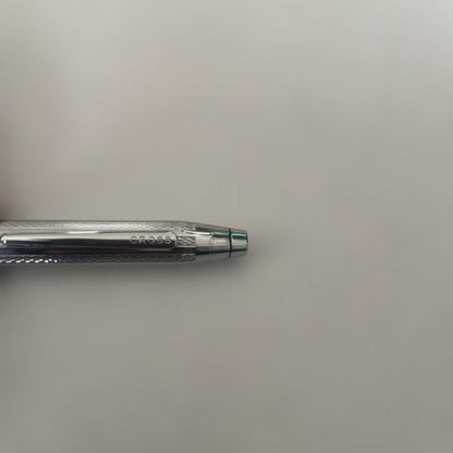 Cross Century II Sterling Silver & Black Lacquer Fountain Pen