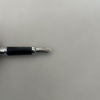 Cross Century II Sterling Silver & Black Lacquer Fountain Pen