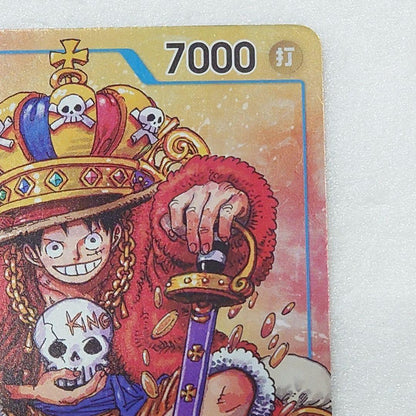 One Piece Card Monkey D. Luffy P-043 Weekly Shonen Jump bonus card Japan import with 7000 power