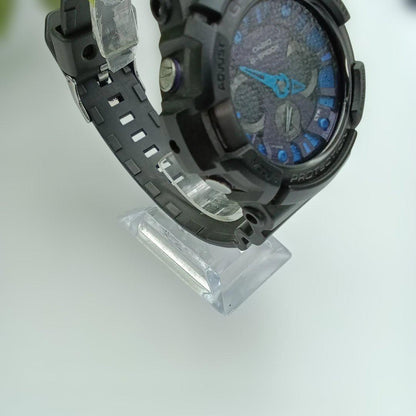 Casio G-Shock GA-200SH Analog Digital Watch Black Blue — Japan Import