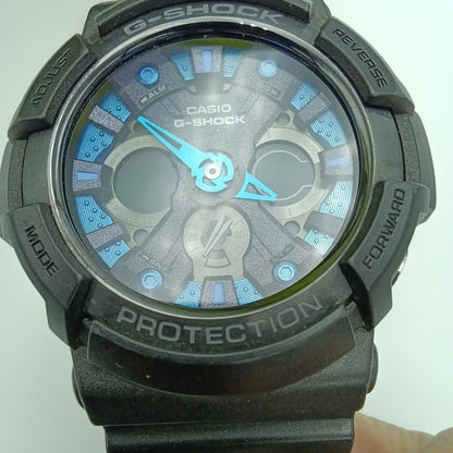 Casio G-Shock GA-200SH Analog Digital Watch Black Blue — Japan Import