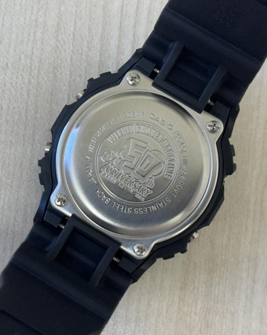 Casio G-Shock Ashita No Joe Weekly Shonen Magazine 50th Anniversary DW-5600VT — Japan Import