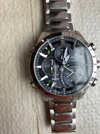 Casio Edifice Bluetooth Chronograph Solar Watch Model EQB-500D-1AJF — Japan Import
