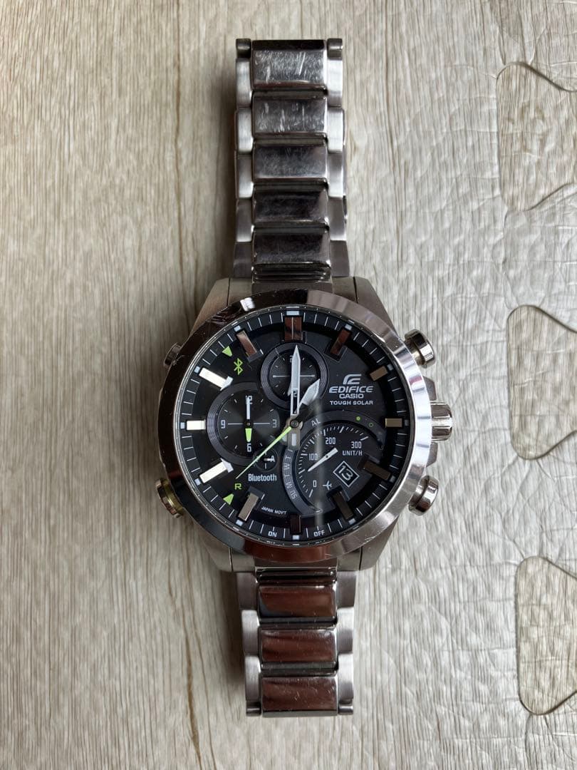 Casio Edifice Bluetooth Chronograph Solar Watch Model EQB-500D-1AJF — Japan Import