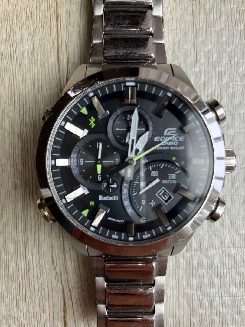Casio Edifice Bluetooth Chronograph Solar Watch Model EQB-500D-1AJF — Japan Import