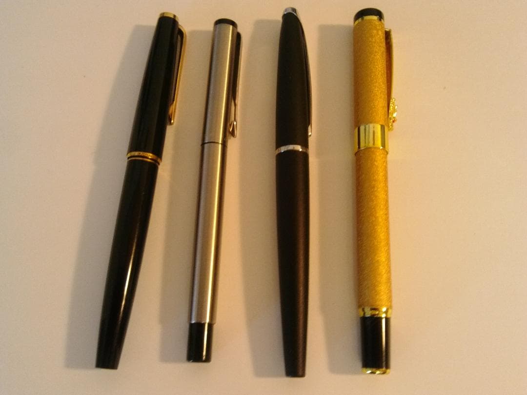 Montblanc Parker Cross Jinhao Set of Four Pens including Model 310 - Japan Import