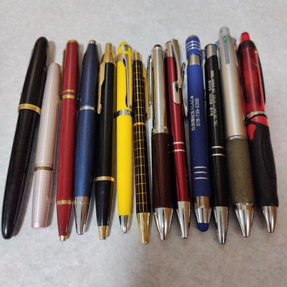 Pilot Cross Set of 5 Fountain Pens, 13 Ballpoint Pens, 4 Mechanical Pencils with K14 Materials