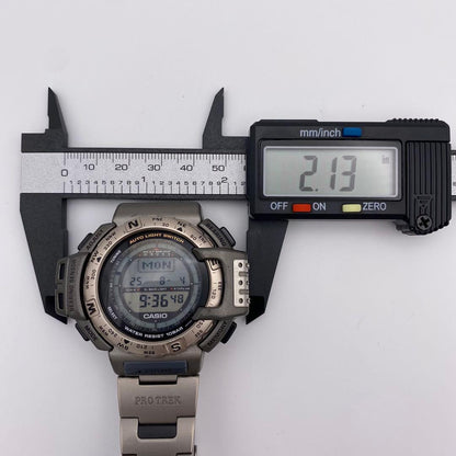 Casio Pro Trek Digital Wristwatch PRT-420 - Japan Import