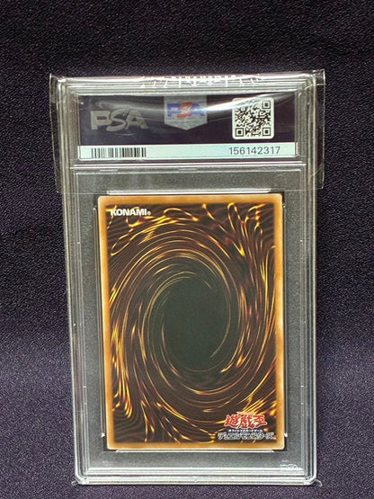 PSA10 graded Yugioh Dark Magical Curtain Dark Magician Girl UR trading card LOCH-JP001 from Japan