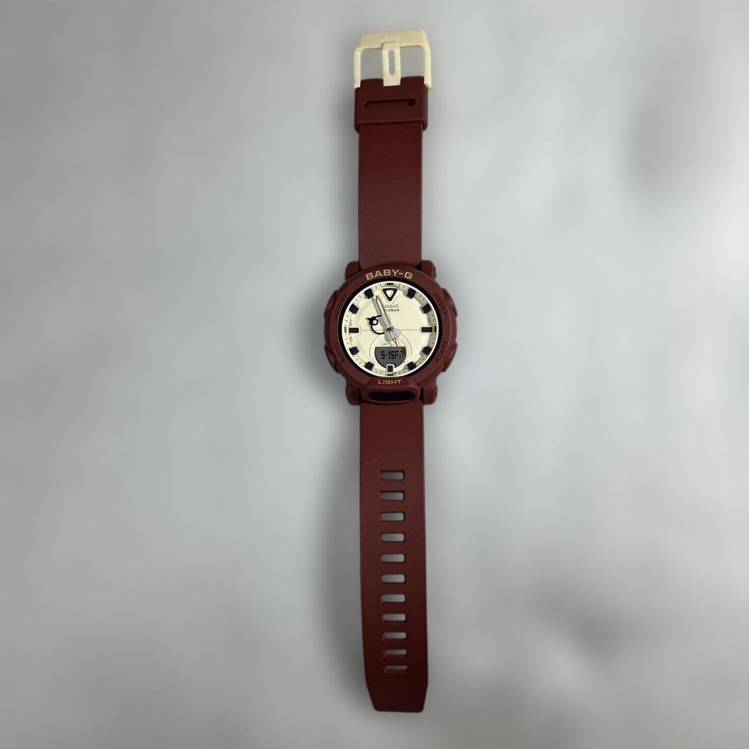 Casio Baby-G Ladies Watch Red & White Dial Module 5692 — Japan Import