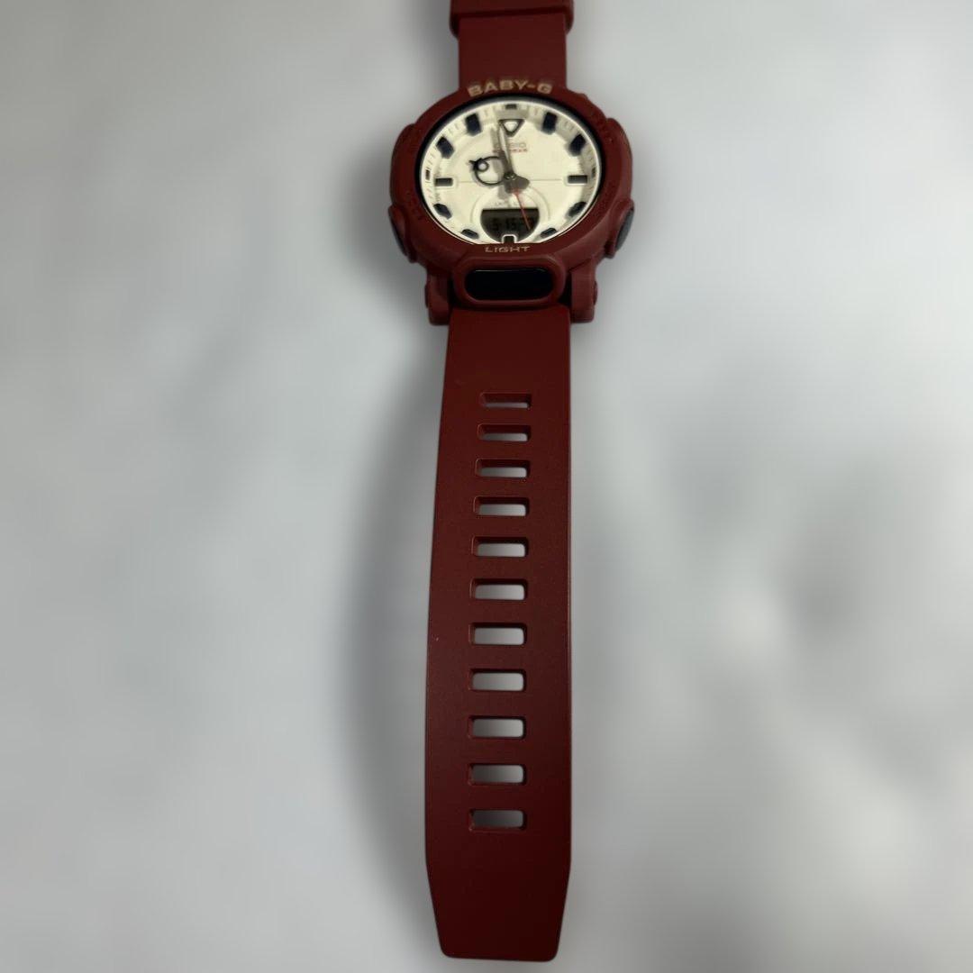 Casio Baby-G Ladies Watch Red & White Dial Module 5692 — Japan Import