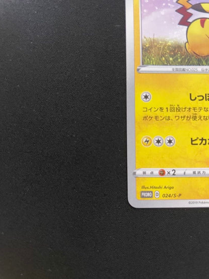 Pokemon Pikachu Promo Card Pack Series 1 S-P Model from Japan in protective sleeve