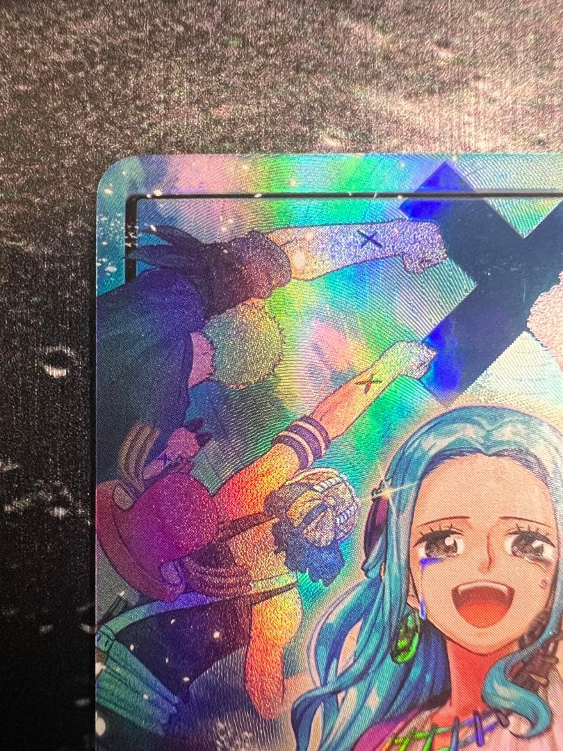 One Piece Nefertari Vivi Leader Card OP04-001 showing character and Arabasta Kingdom affiliation
