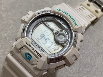 Casio G-Shock G-8900A Digital Watch with 20ATM Water Resistance in White — Japan Import
