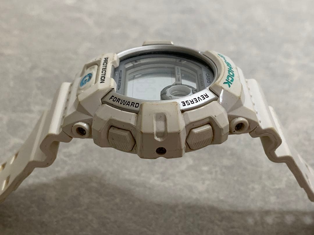 Casio G-Shock G-8900A Digital Watch with 20ATM Water Resistance in White — Japan Import