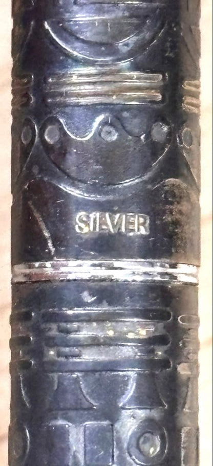 Brandless Rare Sailor Hieroglyph Sterling Silver Ballpoint Pen — Japan Import