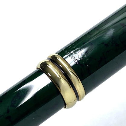 Cross Townsend Green Marble Ballpoint Pen Twist Style Black Ink Genuine Japanese Pen