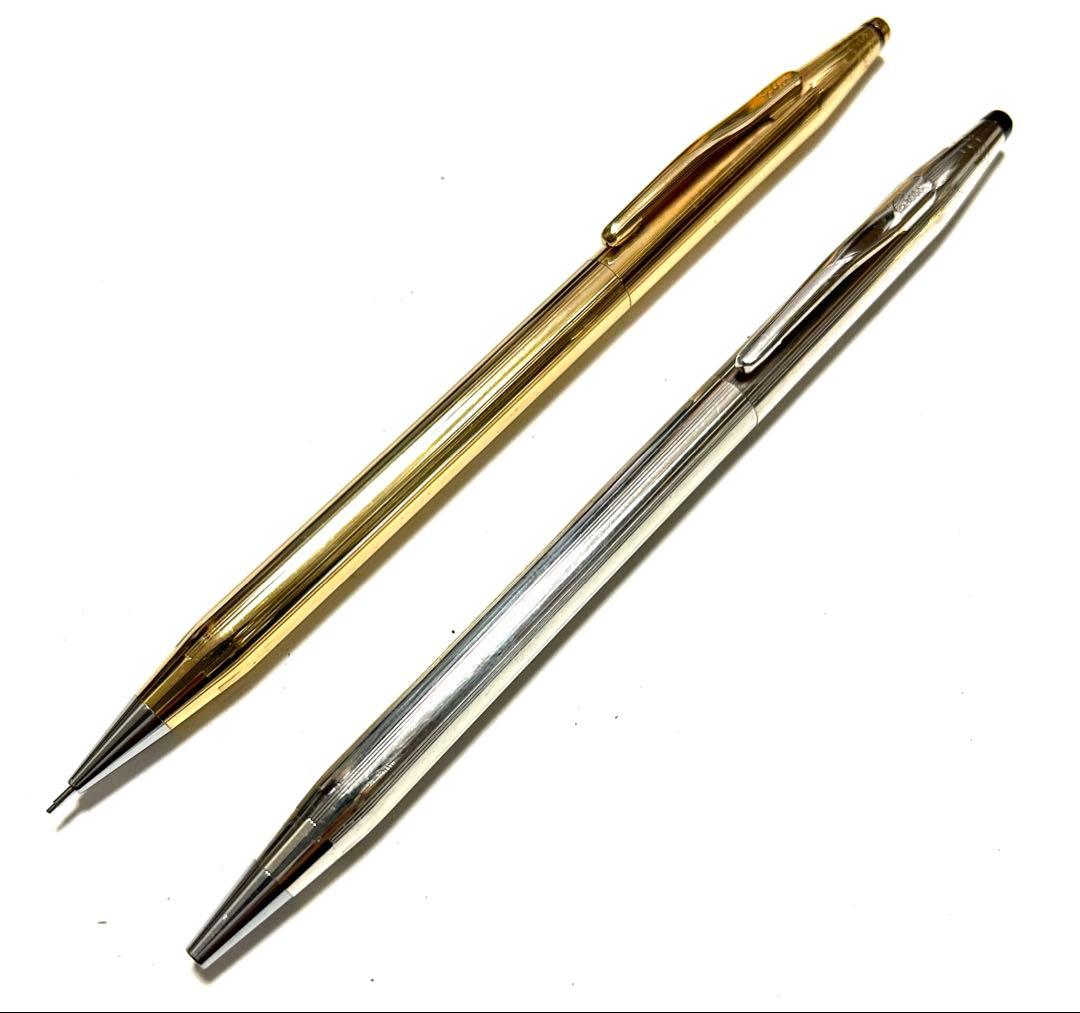 Cross 18K Gold Filled Cross Sterling Silver Set