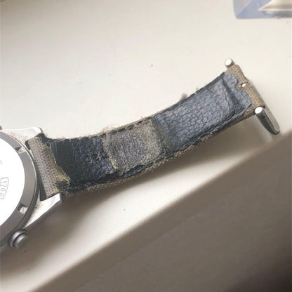 Casio Digital Watch with Nylon Strap Waterproof Steel Case