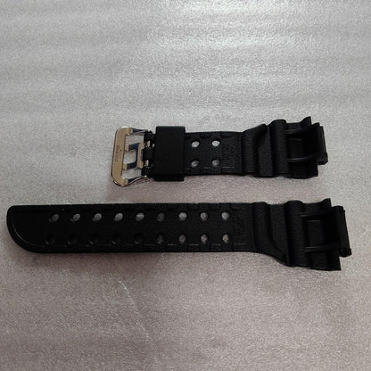 Casio G-Shock Frogman Series DW-8200-BK Watch Band Replacement Black with Silver Buckle — Japan Import