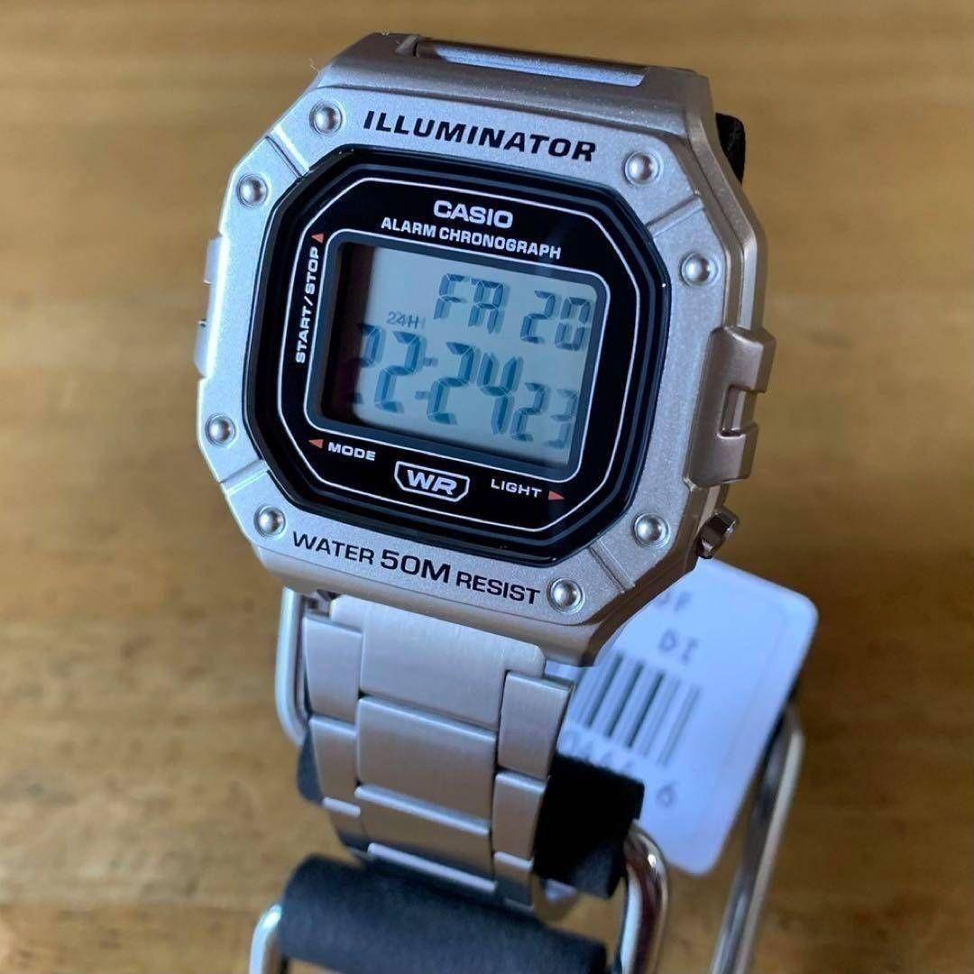 Casio Standard W-218HD-1A Men's Watch Quartz Classic Design — Japan Import