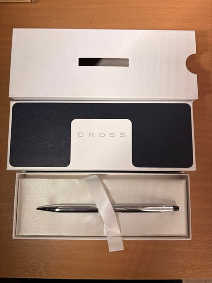 Cross Classic Century Glossy Chrome Mechanical Pencil Case Included