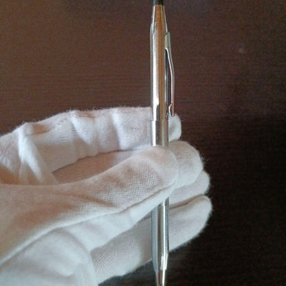 Cross Classic Century Silver Mechanical Pencil with slender silhouette and rotating lead mechanism