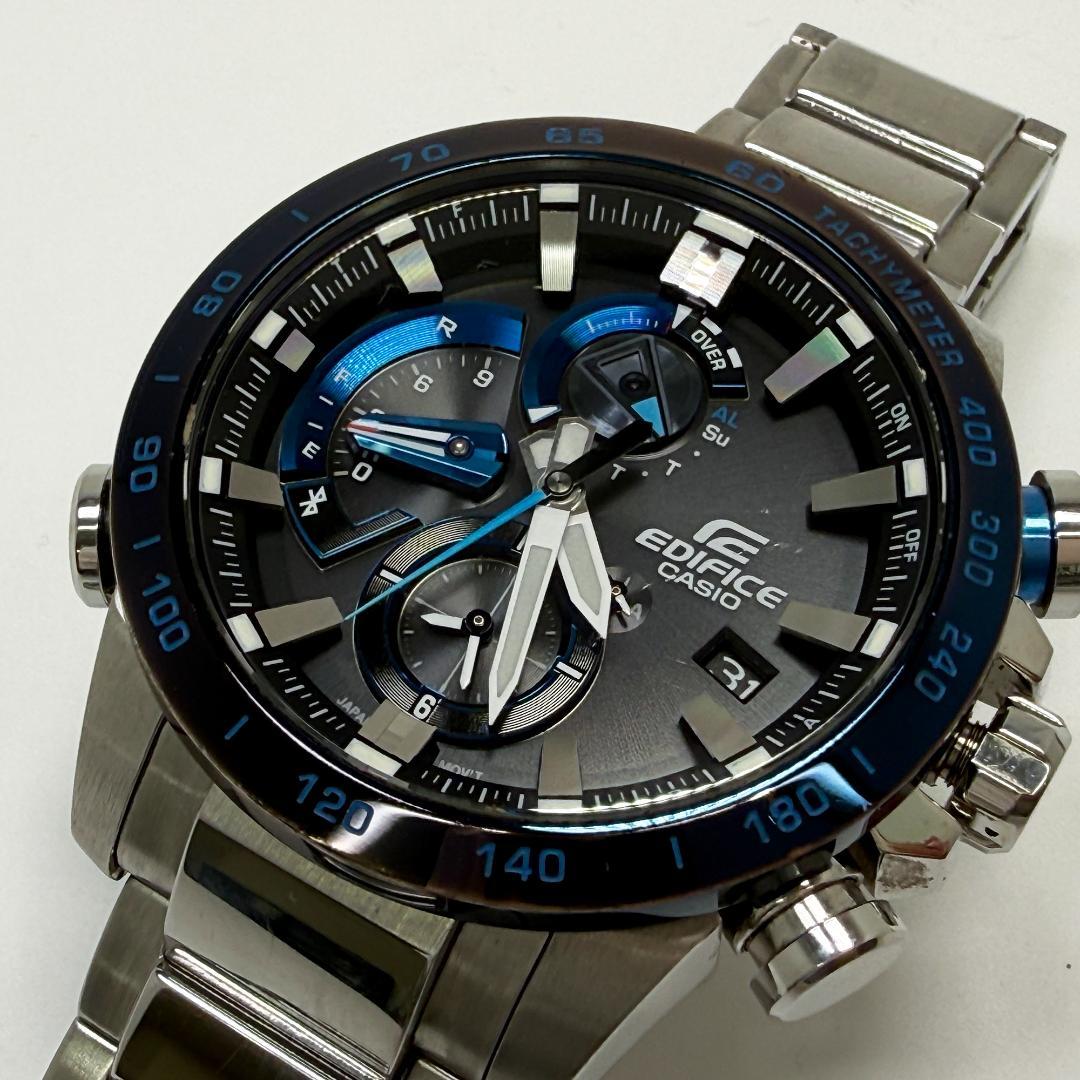 Casio Edifice EQB-800DB-1AJF Smartwatch with Smartphone Link and Solar Power
