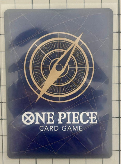One Piece Edward Newgate OP13-042 collectible card from God Island Adventure series in mint condition