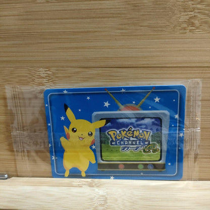 2003 Pokémon Channel Card featuring Pikachu line art single e-Card Japan import