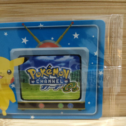 2003 Pokémon Channel Card featuring Pikachu line art single e-Card Japan import