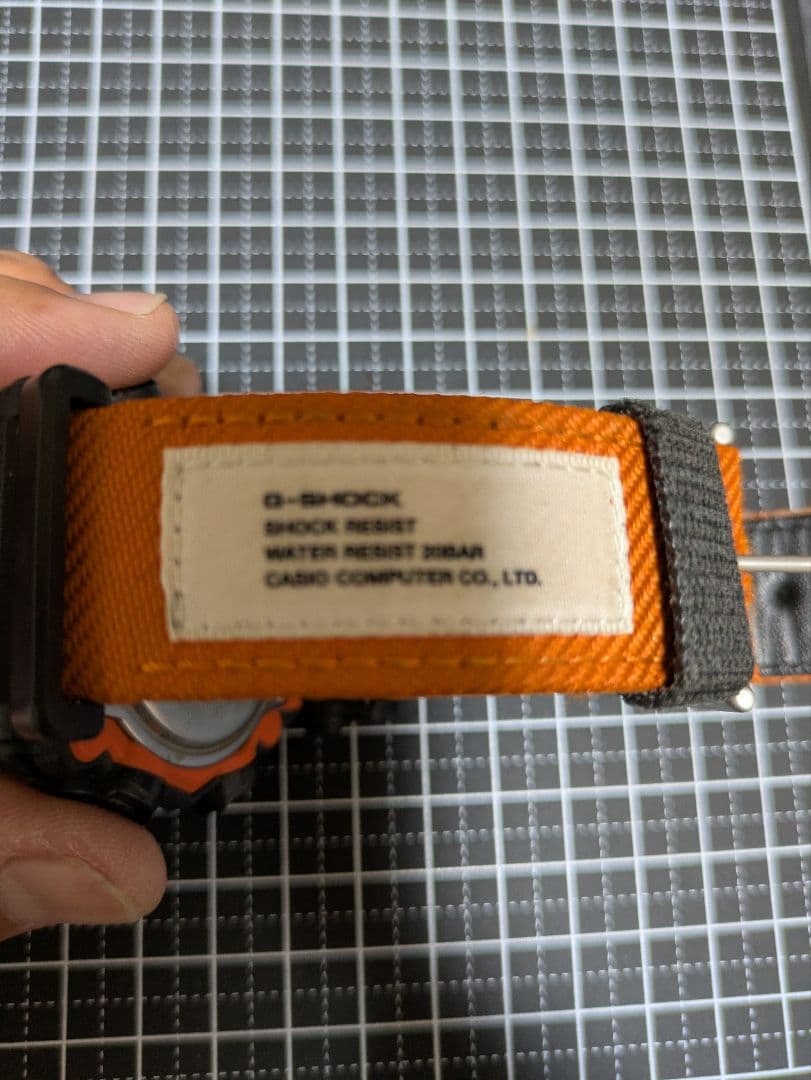 Casio G-Shock Digital Watch Body Orange