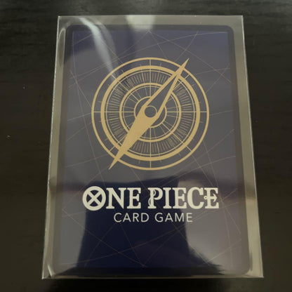 One Piece Portgas D. Ace OP16-118 SEC Parallel Trading Card in red from the Decision Moment series