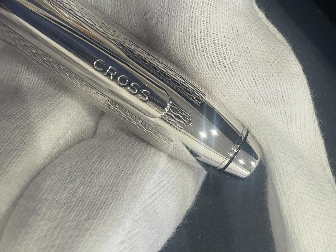 Cross Townsend Ballpoint Pen Oil-Based Model AT0042TW-1 with Platinum Plate Rare Collectible — Japan Import
