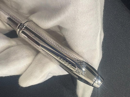 Cross Townsend Ballpoint Pen Oil-Based Model AT0042TW-1 with Platinum Plate Rare Collectible — Japan Import